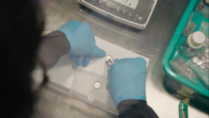 Sodium ion coin cell battery manufacturing